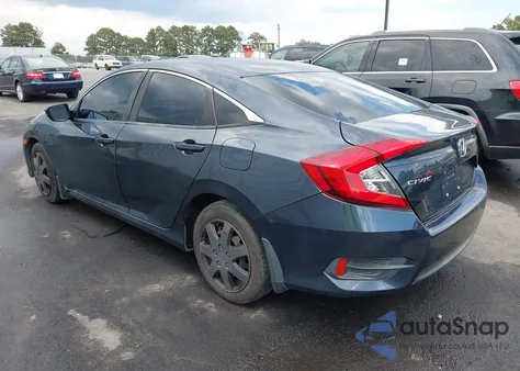 2016 Honda Civic Lx из США, поврежденный, VIN 19XFC2F5XGE026865